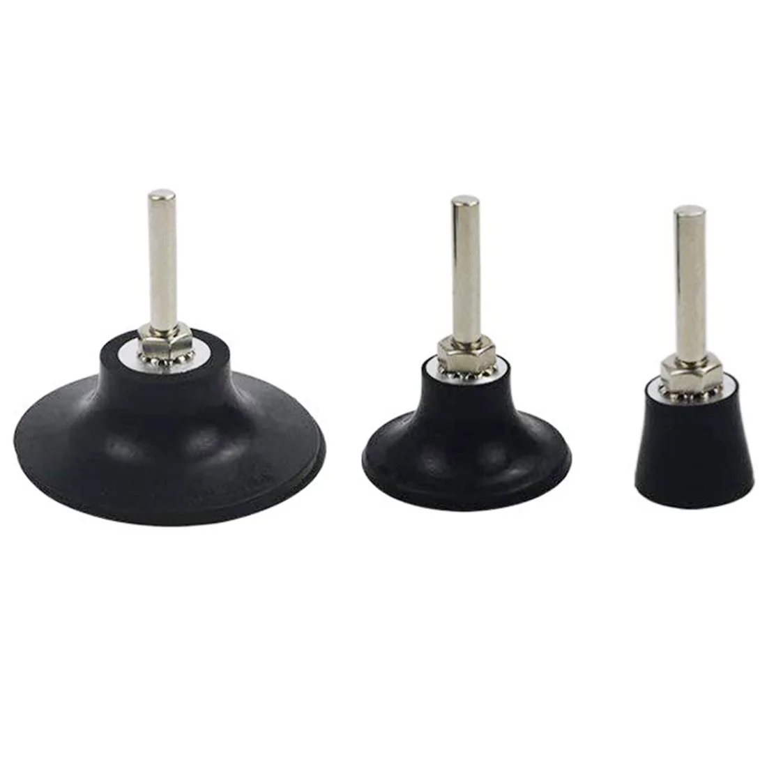 

1"/2"/3" Abrasive Discs Backing Pad 6mm Shank Shaft Changeable Sanding Disc Holder Rotary Sanding Disc Holder for Roloc Polish