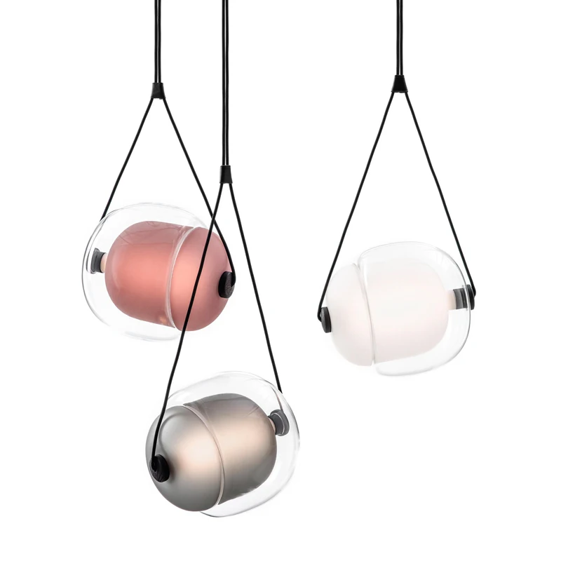 Скандинавский постмодерн чешское стекло Led подвесной светильник креативная