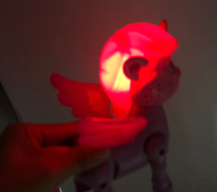 Новинка 2018 электрические игрушки единороги для прогулок светильник и музыка