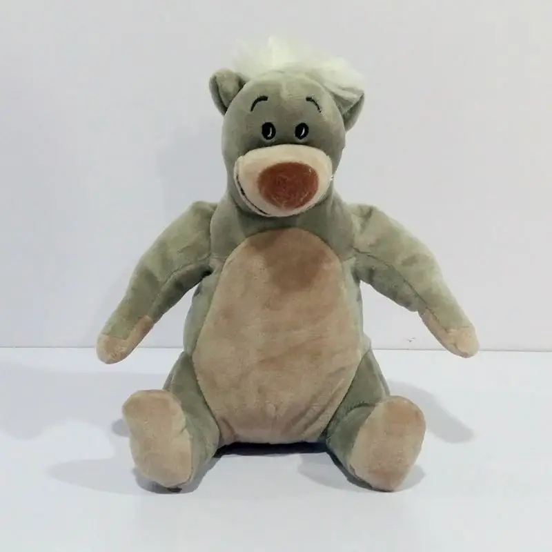 Бесплатная доставка 17 см Книга джунглей балу медведь плюшевая игрушка мягкие