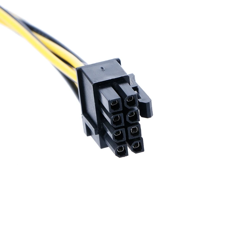 1 шт. Новый OOTDTY двойной 15Pin SATA штекер 8 pin (6 + 2) PCI-E папа видео карта питания кабель 20