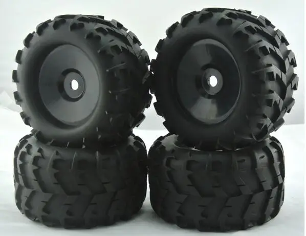 Колеса для шин 1/8 HPI Savage XL FLUX 4 6 F Bigfoot hobao Summit Revo Flux nanda hRAXXAS E MAXX T REMPAGE MT без клея |