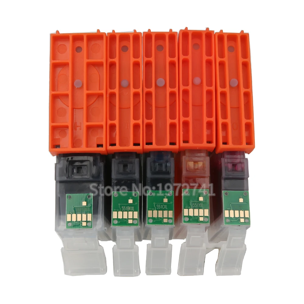 HWDID 10 шт. PGI-550 CLI-551 XL совместимый чернильный картридж pgi550 pgi 550 cli551 для Canon PIXMA IP7250 MX925