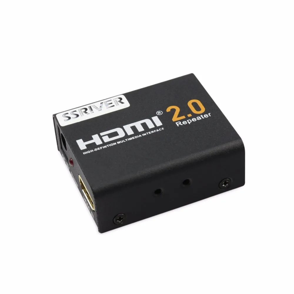Ssriver 4 К HDMI 2 0 репитер 2160 Extender 1080 P 3D адаптер Усилитель сигнала 95 Гбит более HDTV |
