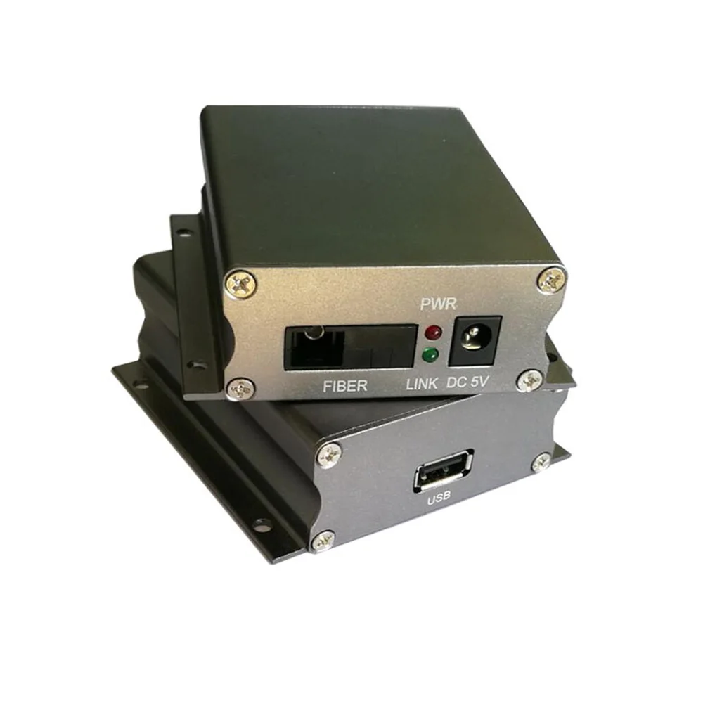 USB расширители данных по оптоволоконному кабелю 500 метров квм управление для