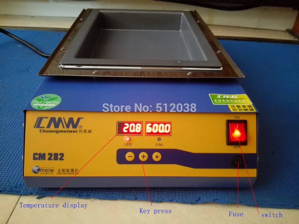 

Новый бессвинцовый паяльник CM282 из титанового сплава 2 кВт 220 В/110 В