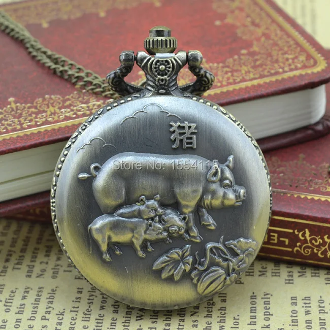 Рождественская Акция 50 шт./лот горячая Распродажа унисекс Зодиак свинка