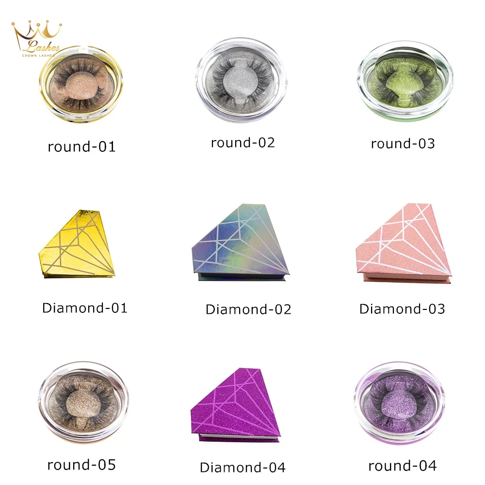 Корона ресницы оптом сибирские норковые накладные 3D с индивидуальной упаковкой |