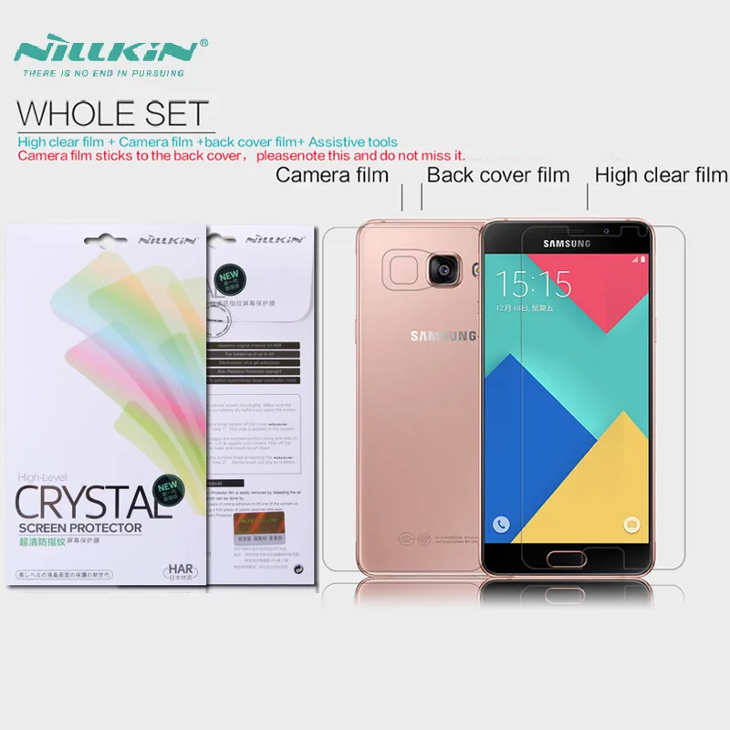 Для samsung Galaxy A5 /A510F/A5100 Защитная пленка Nillkin прозрачная защитная пленка для samsung A5