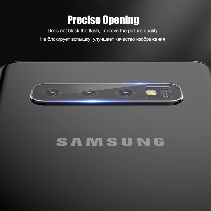 Пленка для камеры Samsung Galaxy S10 S9 S8 Plus Note 8 9 на объектив закаленное стекло iPhone X XS Max XR 6