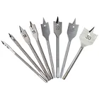 Набор сверл из цельной стали с шестигранным хвостовиком, набор сверл из плоской древесины для металла 6-30 мм, набор инструментов для сверления дерева из высокоуглеродистой стали