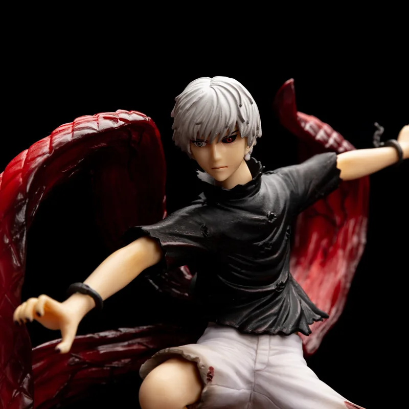 Аниме 43 см Токийский Гуль канеки Кен пробужденная игрушка фигурка кукла модель