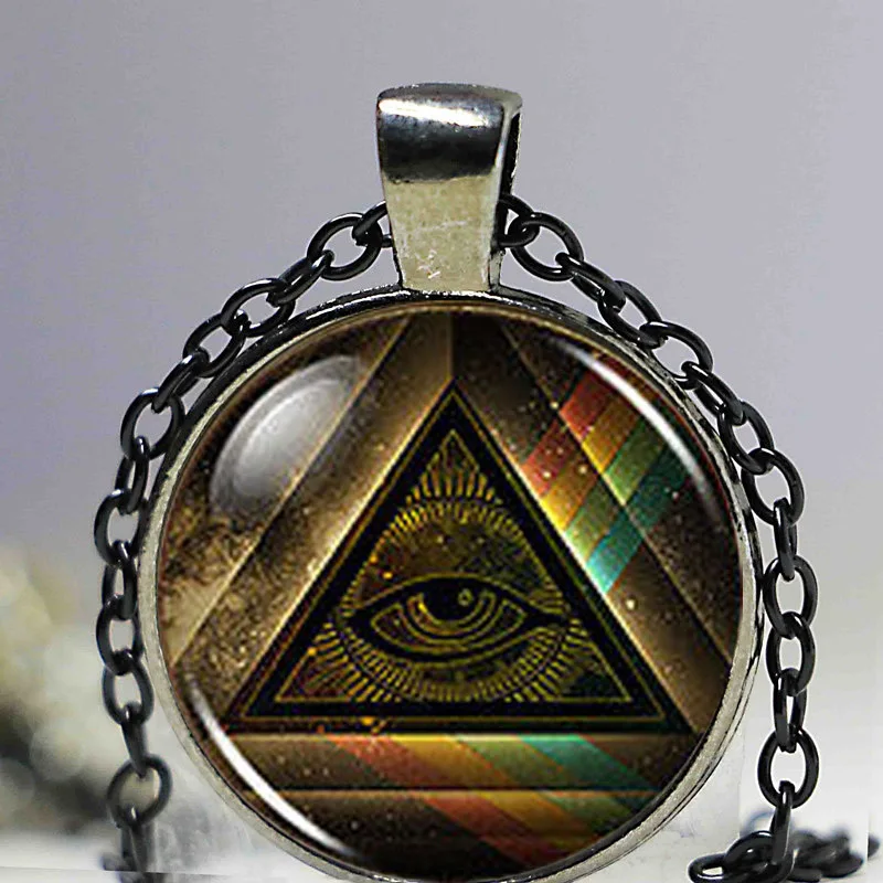Женская и Мужская подвеска в стиле стимпанк|illuminati pendant|satan necklacesatanic pendants |