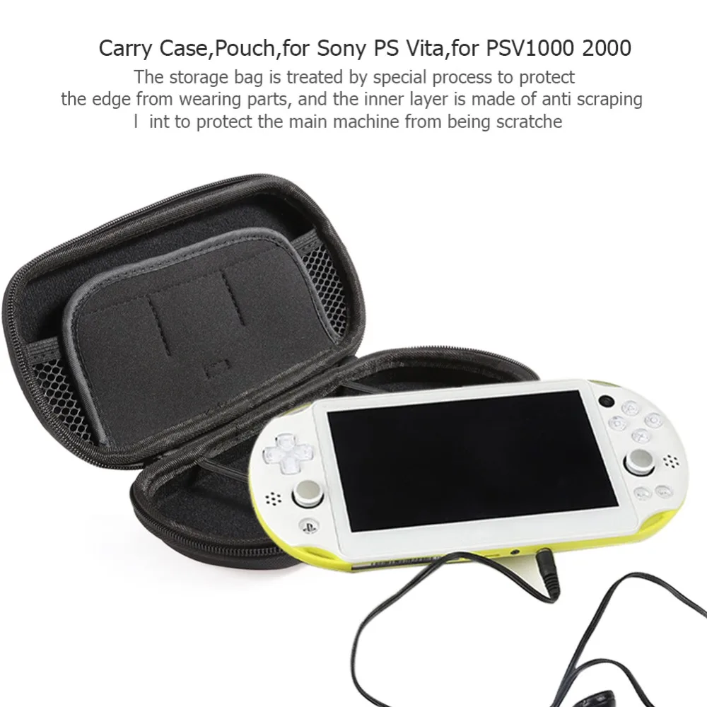 Чехол для Sony PSV 1000 2000 жесткий Дорожный хранения Защитная сумка Psv ita PS Vita защитная
