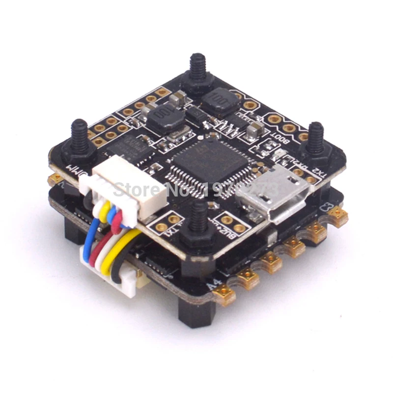 Полетный контроллер Mini F3 Flytower Встроенный OSD встроенный 5 в 1 А Выход BEC 25A 4 BLHeli ESC для