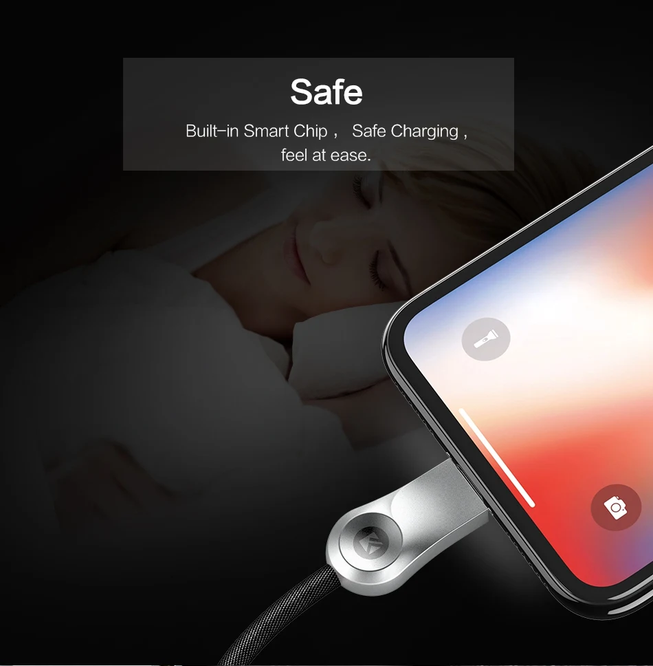 USB кабель FLOVEME для iPhone X 8 7 Plus светодиодный usb-адаптер кабели для передачи данных 2.4A быстрое зарядное устройство для Apple кабель для устройств