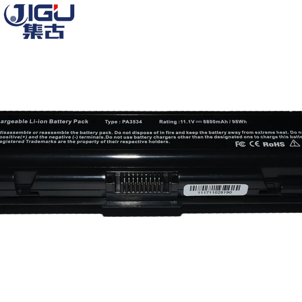 JIGU Laptop Battery For Toshiba Satellite L200 L201 L203 L205 L500 M200 L550 L505 L555D L555 M202 M208 M203 M205 M212 M206|battery for toshiba|laptop