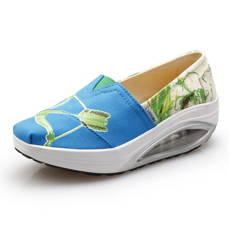 Кроссовки BeckyWalk женские на платформе дышащие прогулочные кеды повседневная