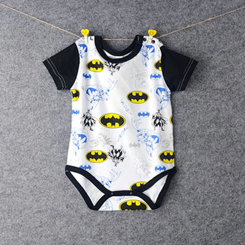 Одежда для маленьких мальчиков и девочек новый летний детский комбинезон с