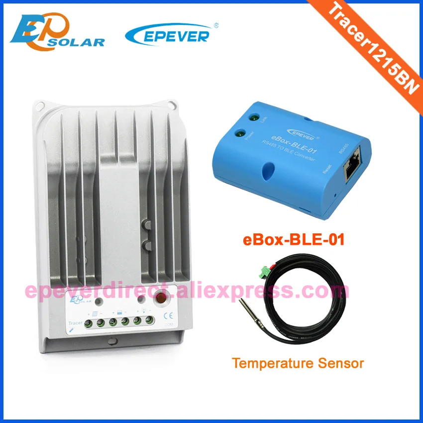10A regulators Tracer1215BN solar 10amp mppt charge bank controller+temperature sensor and BLE APP connect use | Обустройство дома