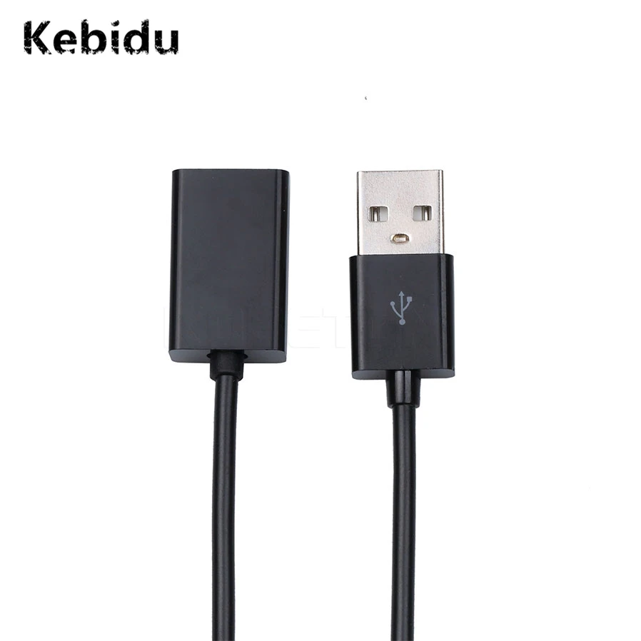 Kebidu USB 2 0 Удлинительный кабель 50 см 100 для синхронизации данных и зарядки Шнур