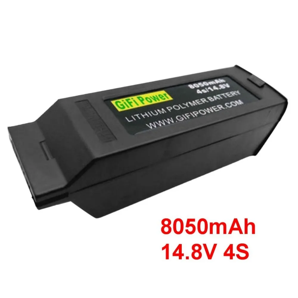 GIFI Power 8050mAh Большая емкость батареи 14 8 V 4S модернизированная Замена Lipo аккумулятор