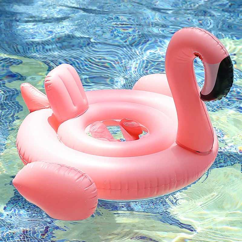 Надувной детский поплавок с единорогом и фламинго детские игрушки для бассейна