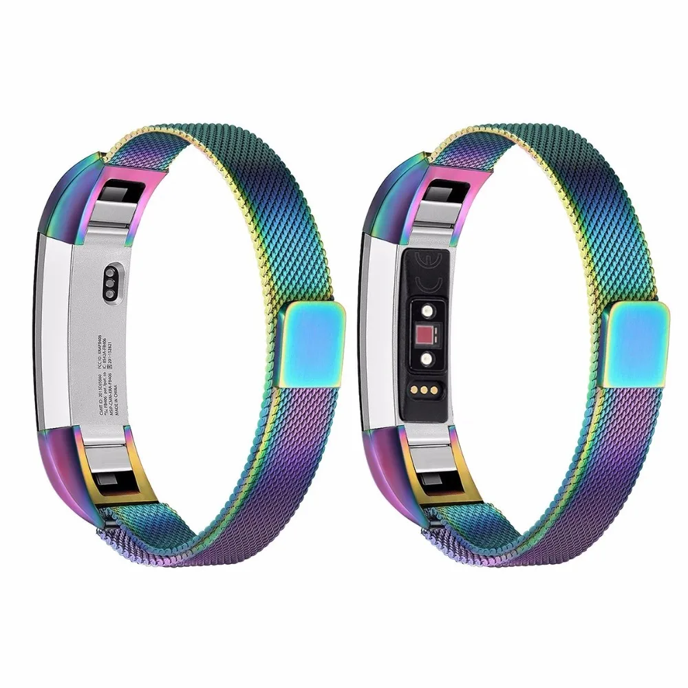 Fitbit alta hr и браслеты «alta» Металл Joyozy Миланского нержавеющая сталь Замена интимные аксессуары Металлический Ремешок Для Fitbit alta браслет