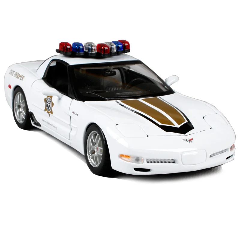 Белый автомобиль Maisto 1:18 corvette z06 литой под давлением драгоценный модель для сбора