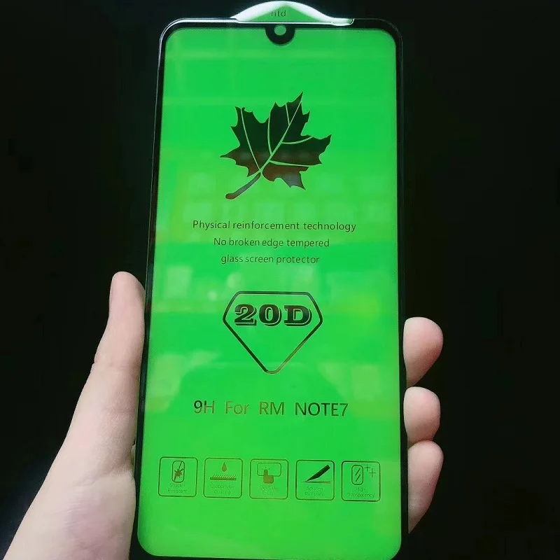 Изогнутое полное защитное стекло 20D для xiaomi MI 9SE/8SE/mi8 litem закаленное экрана redmi note7