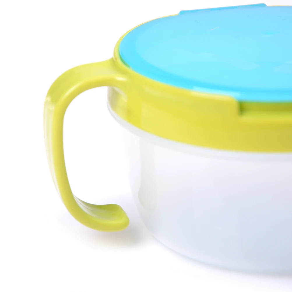 Детская миска для закусок младенцев детей 360 градусов устойчивая к разливу