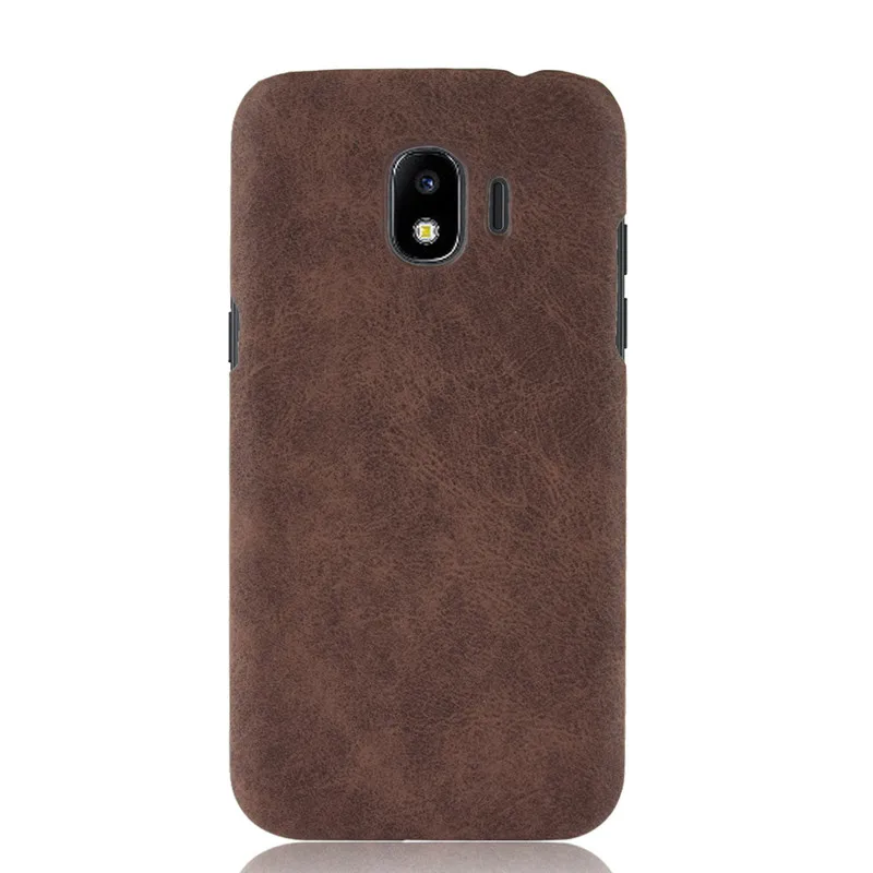 Для samsung Galaxy J2 2018 чехол 5 0 Роскошный PU Кожа Жесткий Чехол для телефона J250F J250 SM-J250F