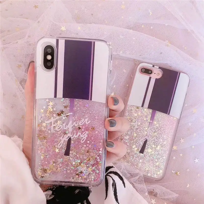 Флакон духов Звезда Блеск для Iphone 66S 6P 78 78plus X Xs Xr Xsmax все включено ударопрочный