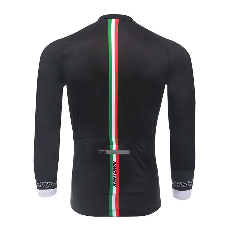 

Xintown Mens Long Sleeve Cycling Bike Jersey Long Sleeve Motocross Jacket Racing Sport Bicycle Cycling Clothing Maillot Ciclismo