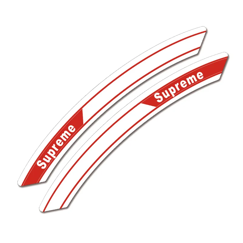 Supreme White Защита арки колеса автомобиля арки отделка крыло царапины защитные полоски подходят для Nissan, Qashqai, Juke Armada Sentra Maxima лист Versa - Цвет: Supreme White
