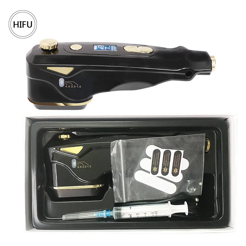 Ультразвуковой аппарат для лифтинга лица омоложение кожи мини Hifu ультразвуковое