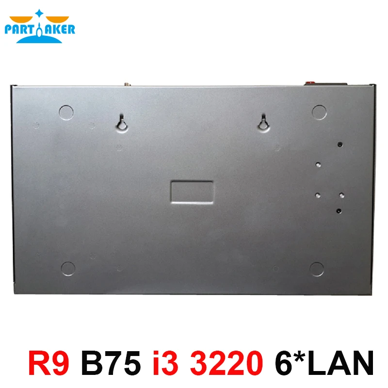 1U Rackmoun брандмауэр с 6 intel 1000M 82574L Gigabit LAN Intel Dual Core i3 3220 3240 3 Ghz Mikrotik ROS 4G RAM 128G SSD|router wifi|i5
