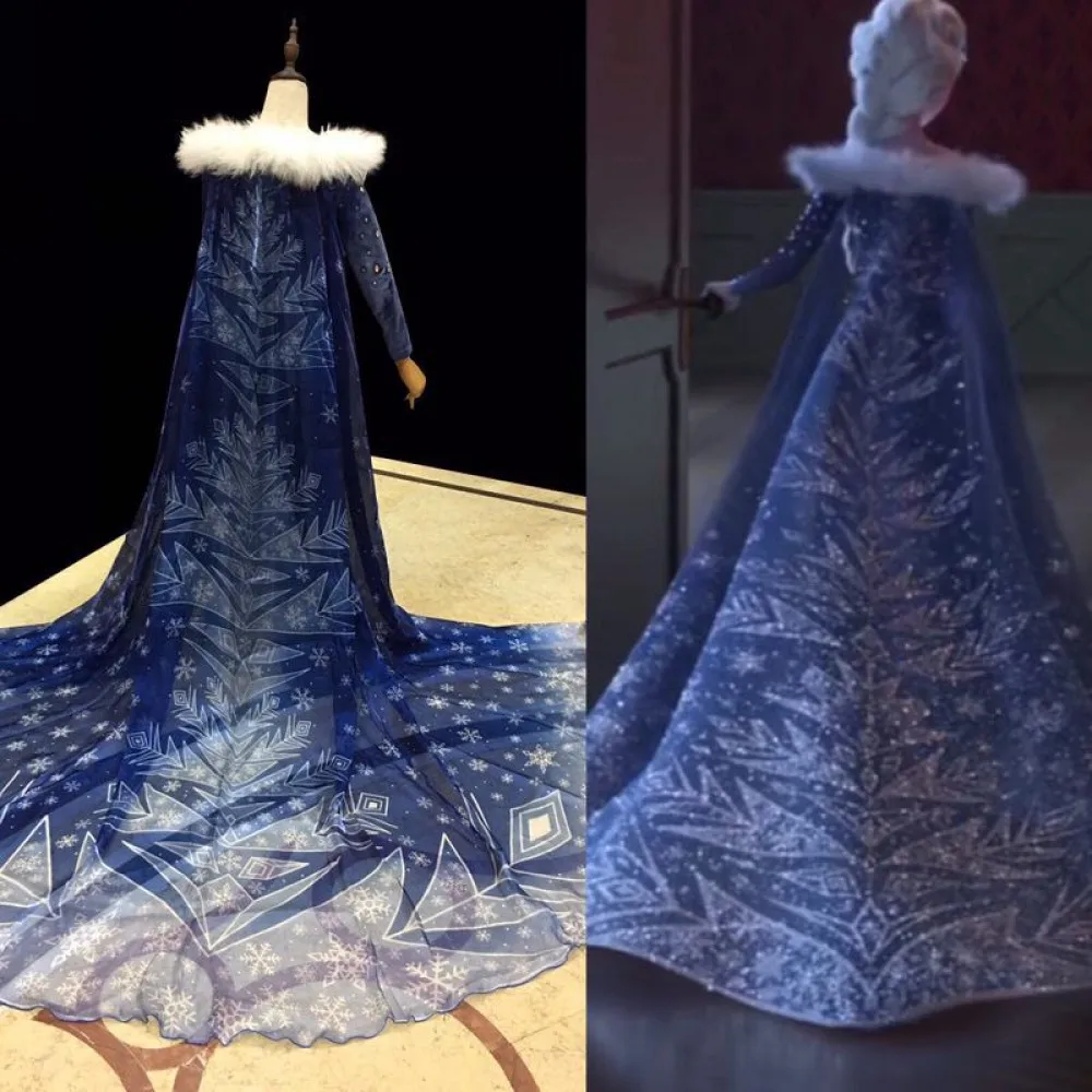 Платье Эльзы Олафа J998 |