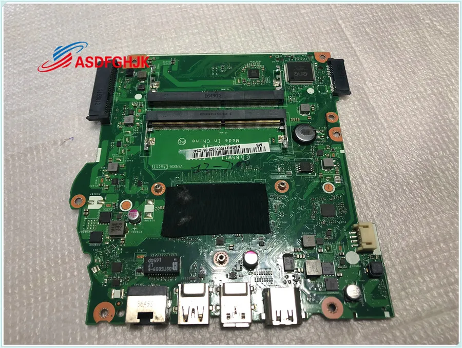 Для Acer Aspire ES1 572 серии Материнская плата ноутбука i3 7100U процессор 2 4 ГГц NBGKQ11001 B5W11 LA E061P Бесплатная доставка 100%