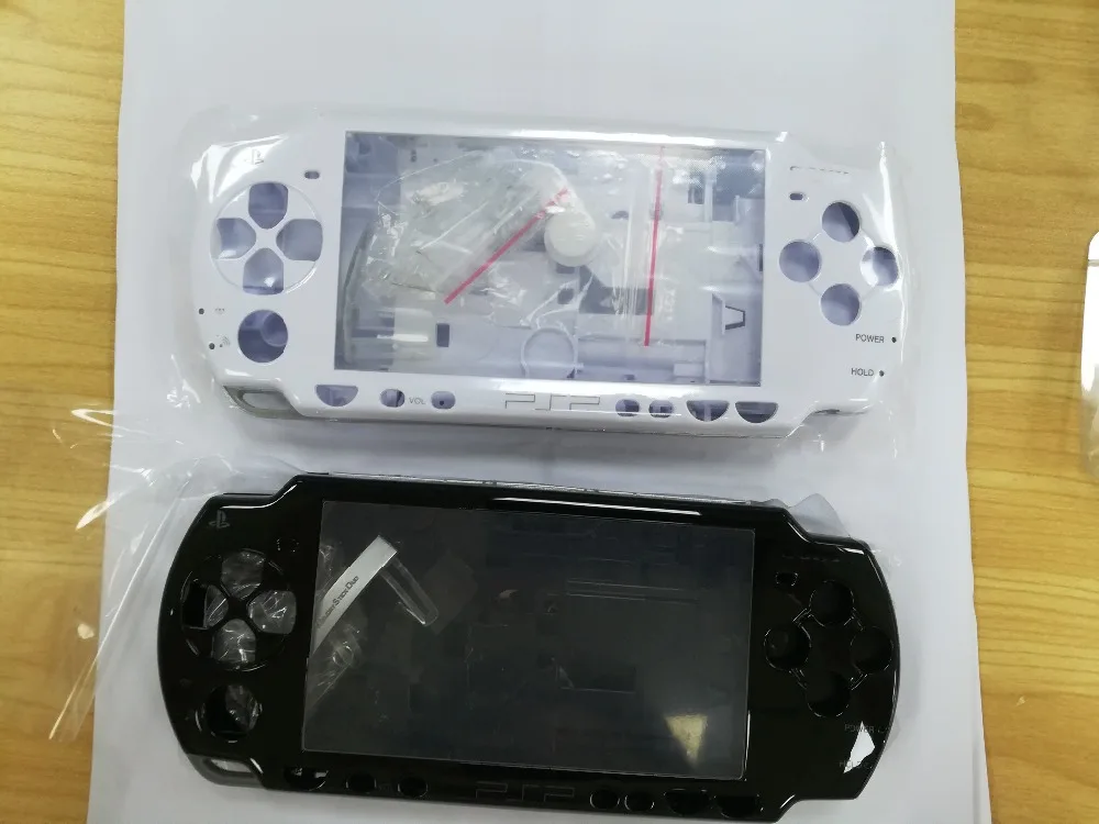 Чехол для игровой консоли PSP 3000 1000 2000 черный белый цвет | Электроника