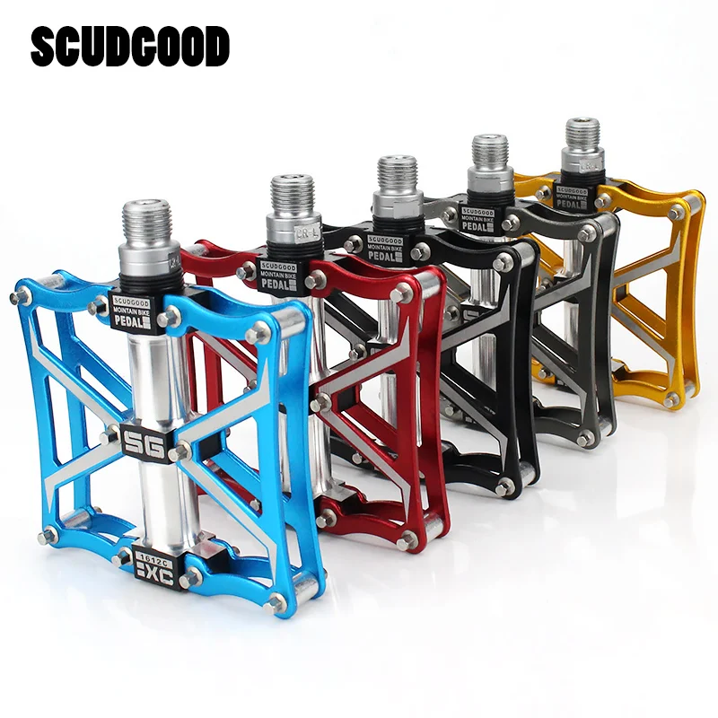 SCUDGOOD велосипедные педали супер широкий Сверхлегкий горный велосипед