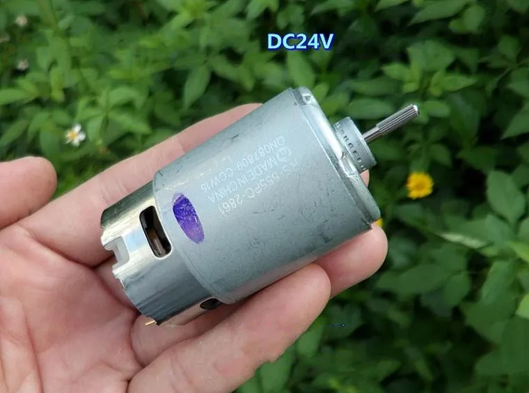 Мощный мотор MABUCHI 555 2861 DC24V 8500 об/мин с высоким крутящим моментом Двигатель