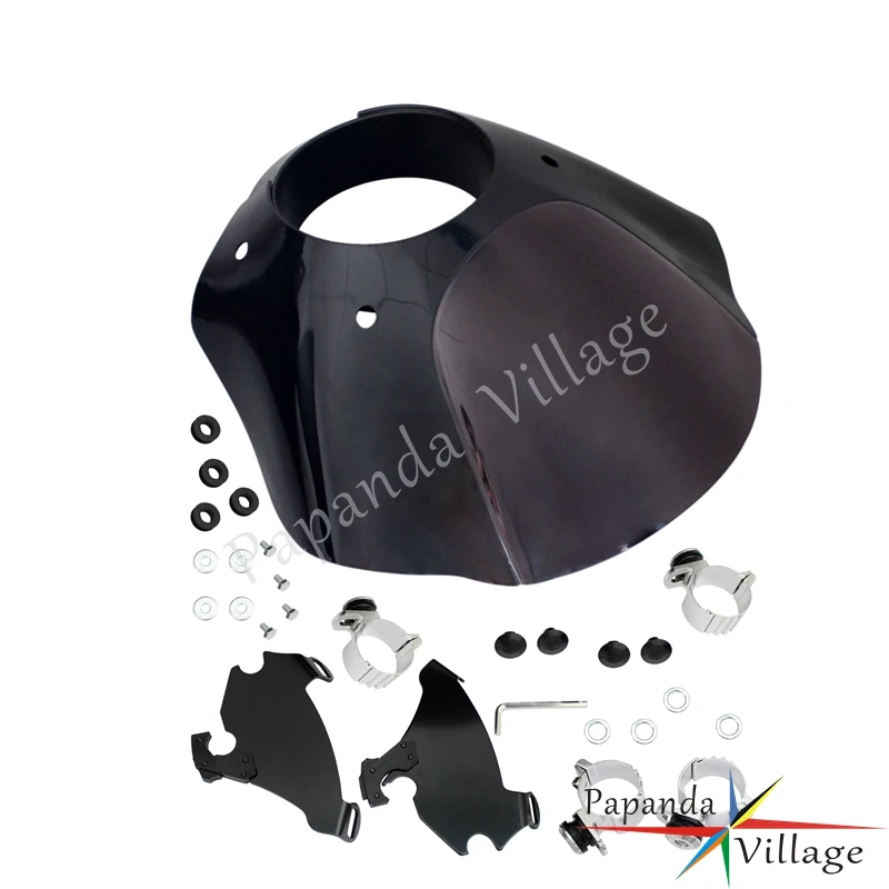 Дымовая перчатка для лобового стекла фары обтекатель с монтажным зажимом