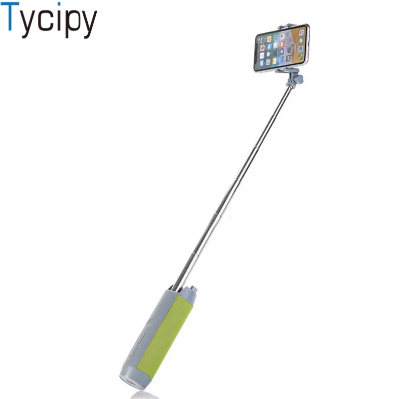 Tycipy мини селфи палка 5 в 1 коробка фонарика стерео портативный