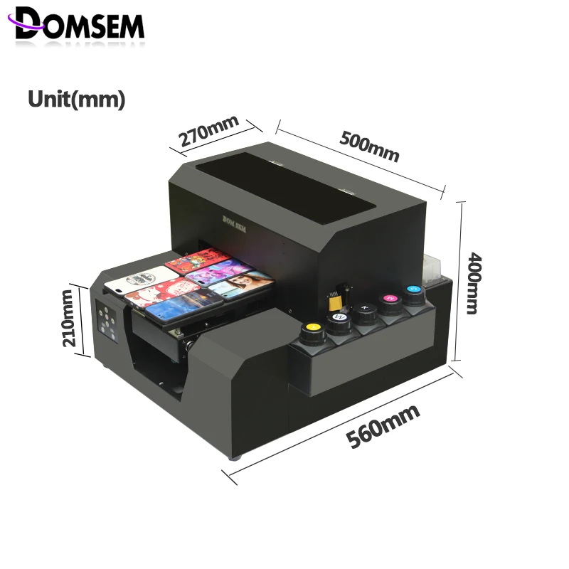 DOMSEM металлический Принтер цифровой A4 медный алюминиевый планшетный