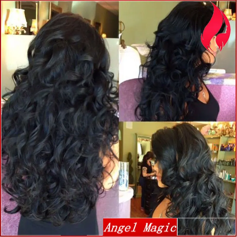 Необработанные лучшее качество свободной волнистые виргинская полный и фронта