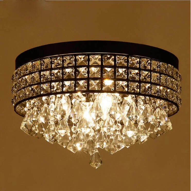 Американская деревня хрустальная люстра креативная гостиная спальня Ресторан