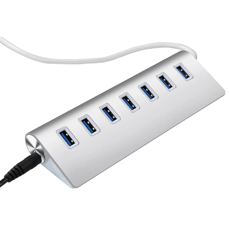 Usb порт colohas 3 0 хаб Суперскоростной Алюминиевый 7 портов удлинитель адаптер для