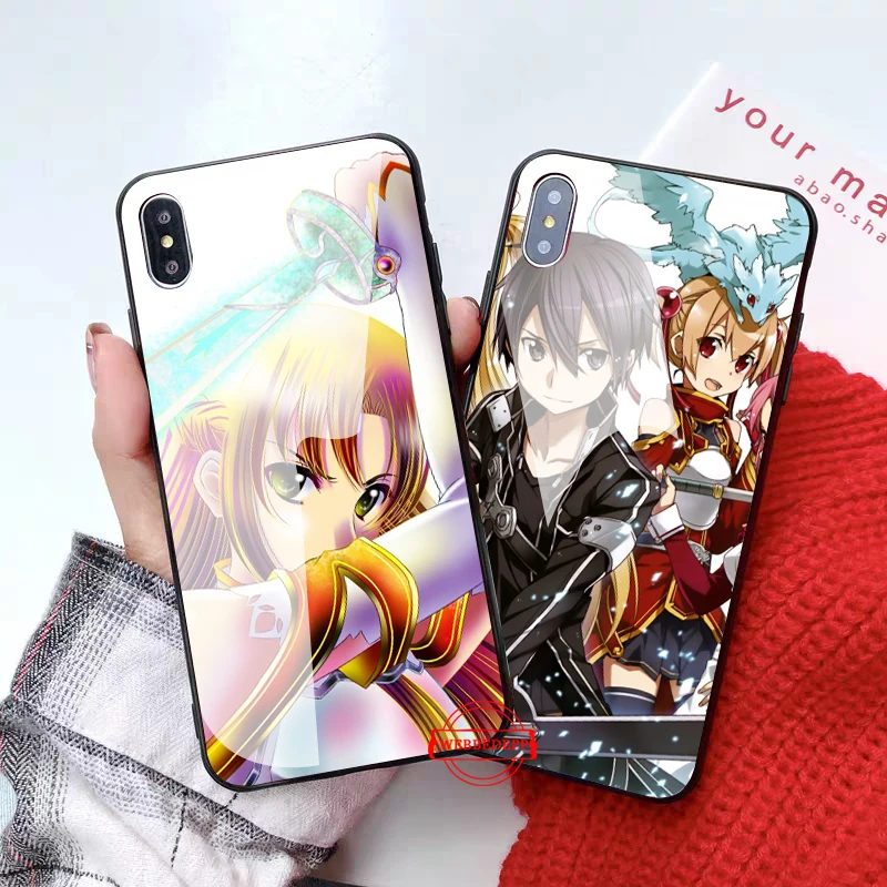Обувь для вечеринки в Стиле косплей Sword Art Online (SAO) Аниме Манга стекло чехол