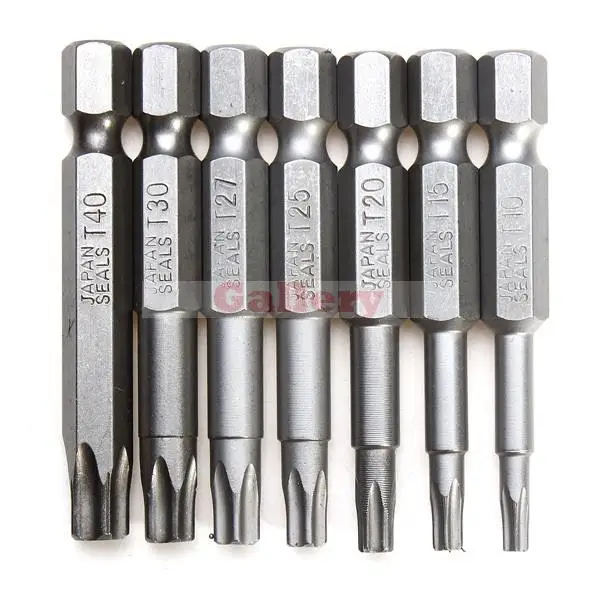 

2015 Rushed Direct Selling Mini Drill Furadeira Tool 3 Sets Lot 7pcs 50mm 1/4 Inch Magnetic Pentacle Head Screwdriver Bits 1
